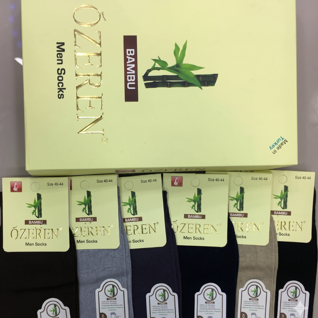Ozeren جوارب البامبو الاصلية (طويلة)