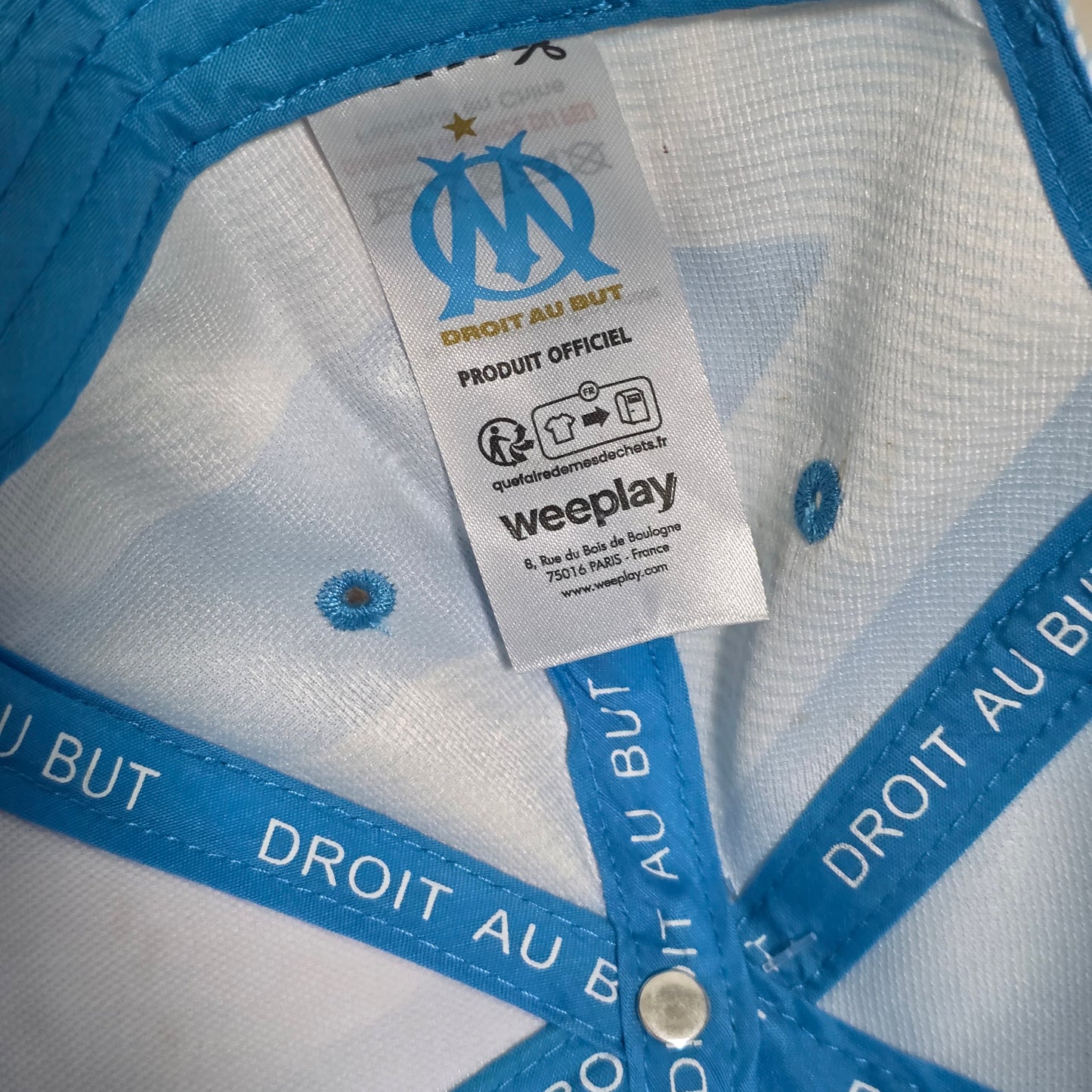 Original Weeplay Olympique de marseille Enfant casquette -14 ans