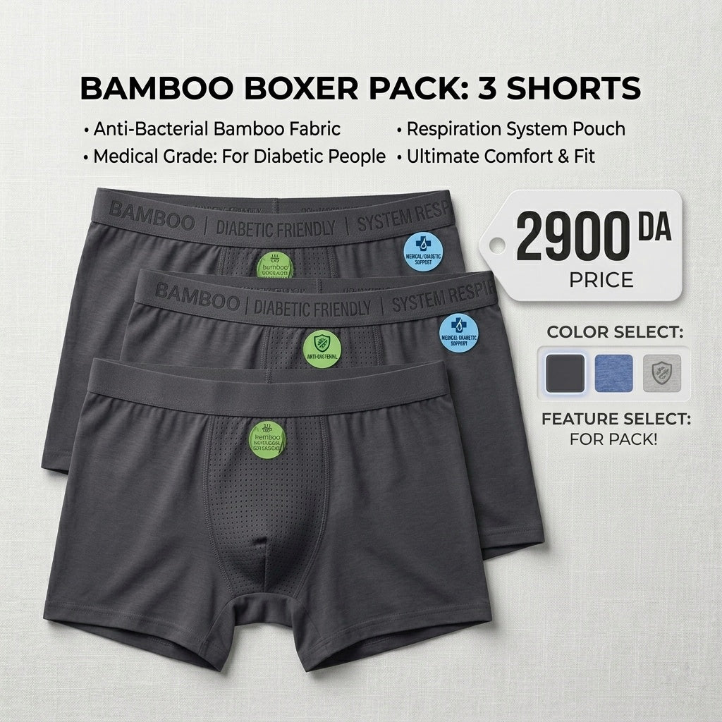 Pack Boxeur en Bamboo naturel original