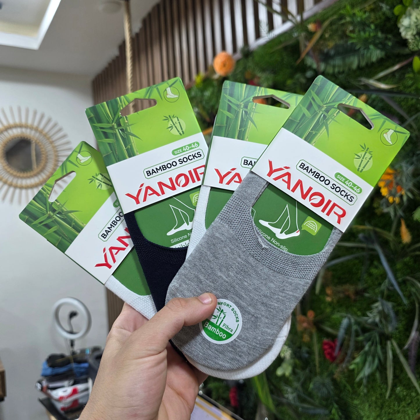 جوارب البامبو الاصلية Soquette YANOIR