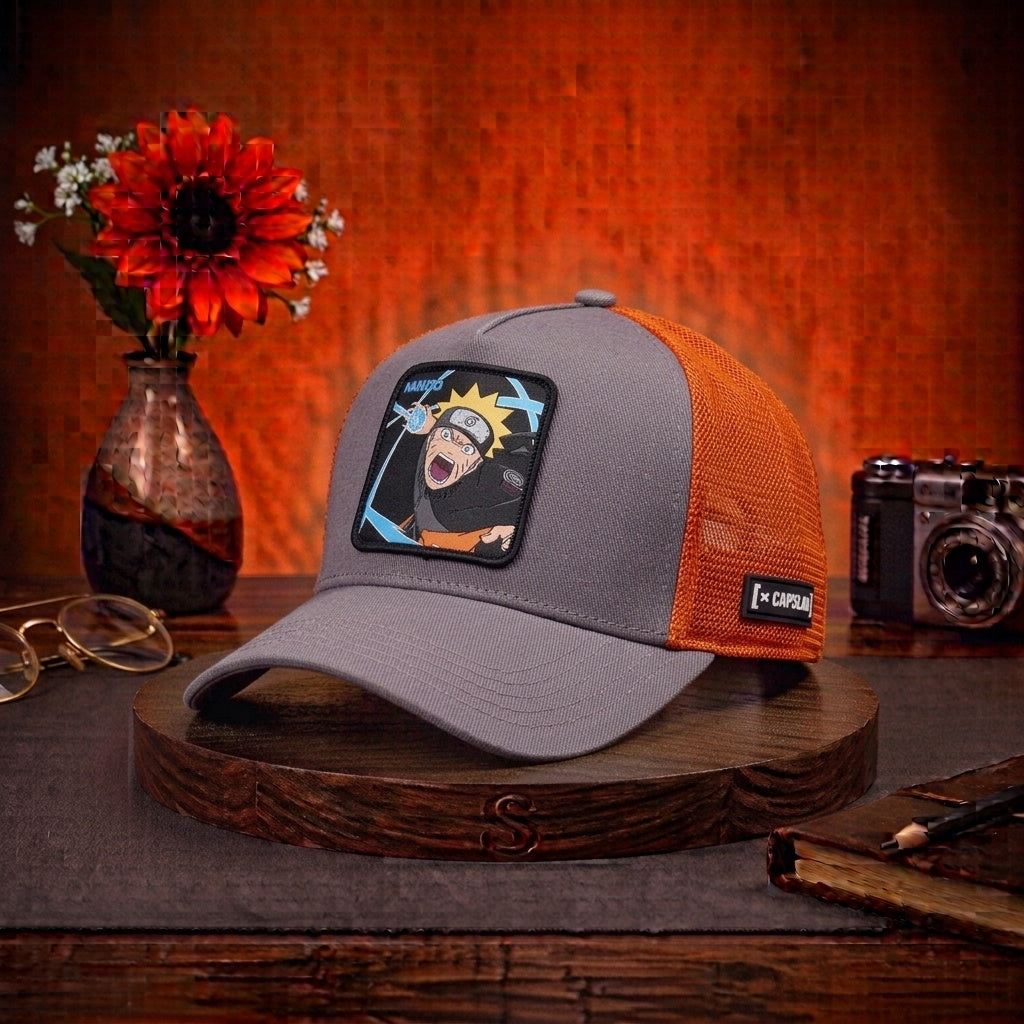 Capslab x Naruto Shippuden Orange Grey