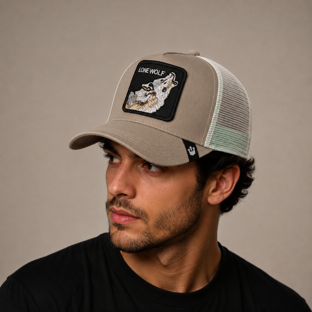 Goorin Bros Lone Wolf Gris/vert