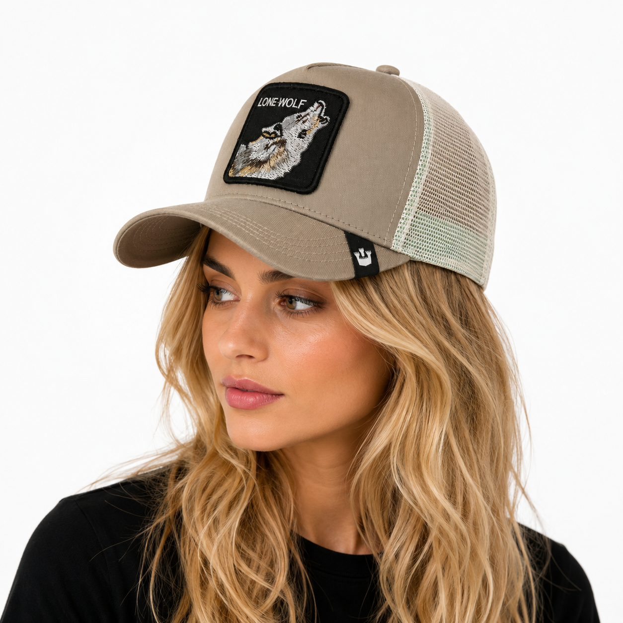 Goorin Bros Lone Wolf Gris/vert